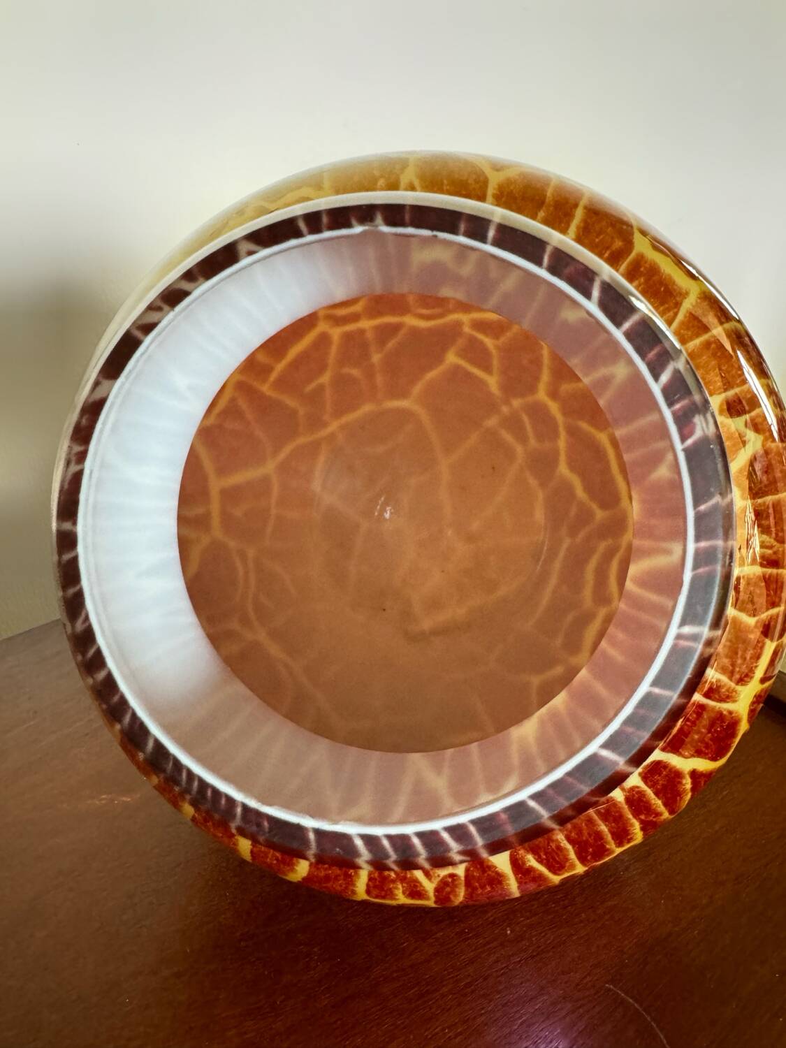 Art Deco iridescent glass vase, Germany