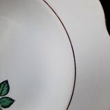 Old mismatched earthenware soup plates