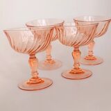 Rosaline champagne glasses