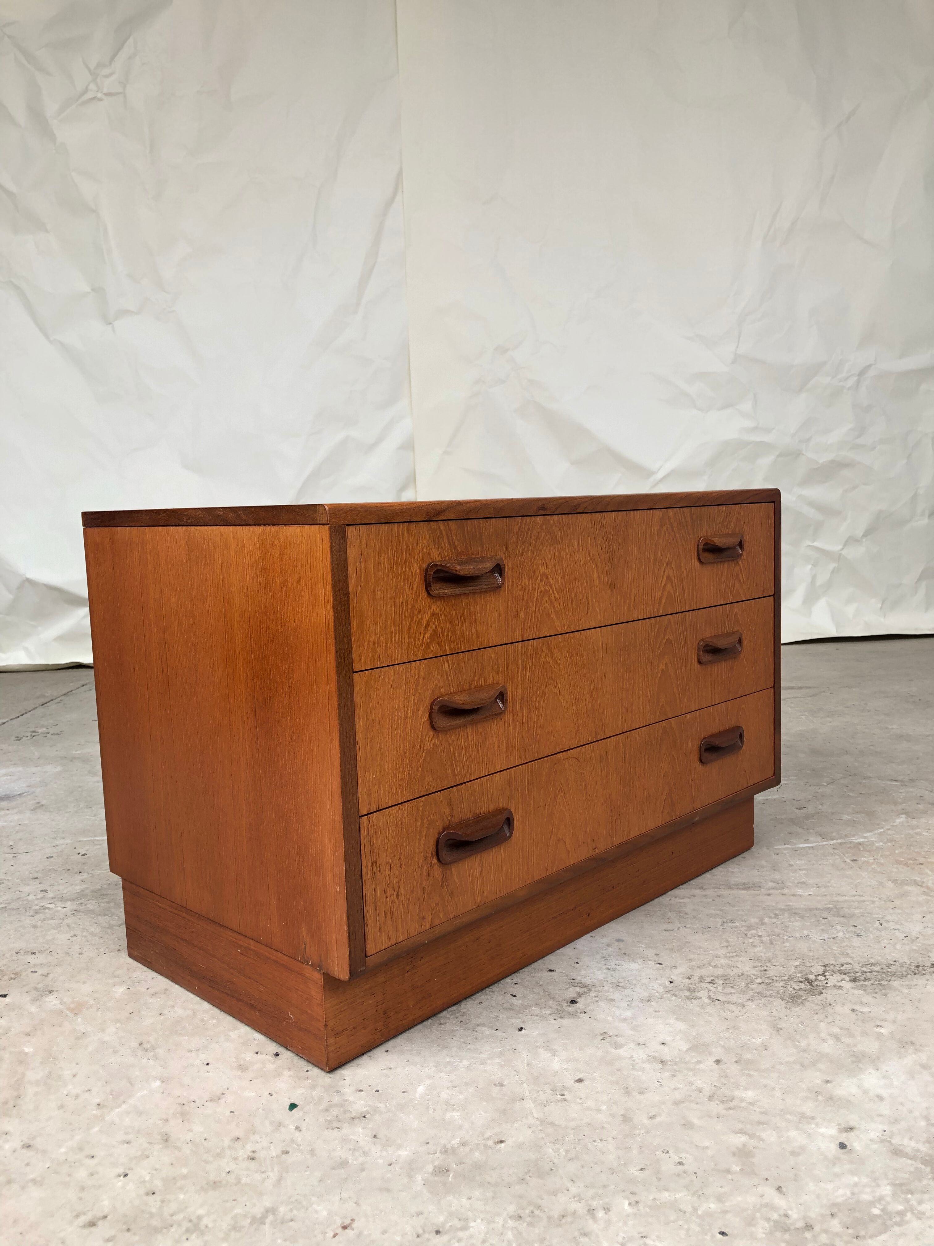 chest of drawers Teak G Plan Fresco Chest Drawers Sideboard Danish Scandi Retro