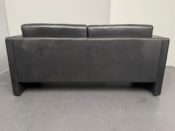 Canapé en cuir 2 places, Studio Line 190 par Jürgen Lange pour Walter Knoll, Allemagne, années 1970.