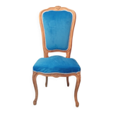 Chaise bleue