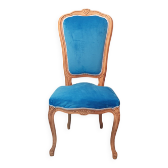 Chaise bleue