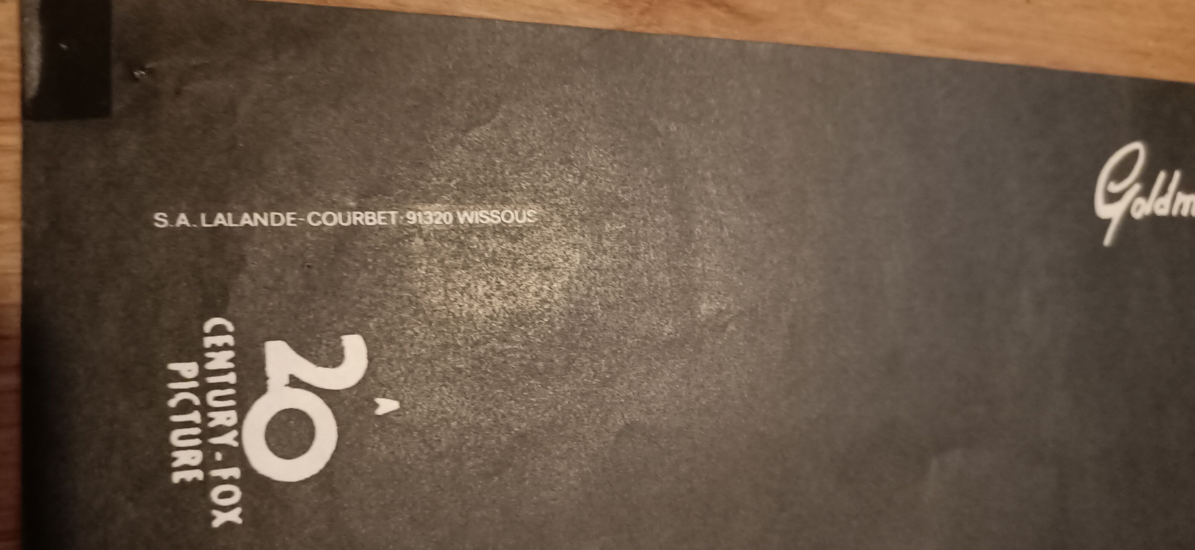 Cinema poster 105cmx78cm