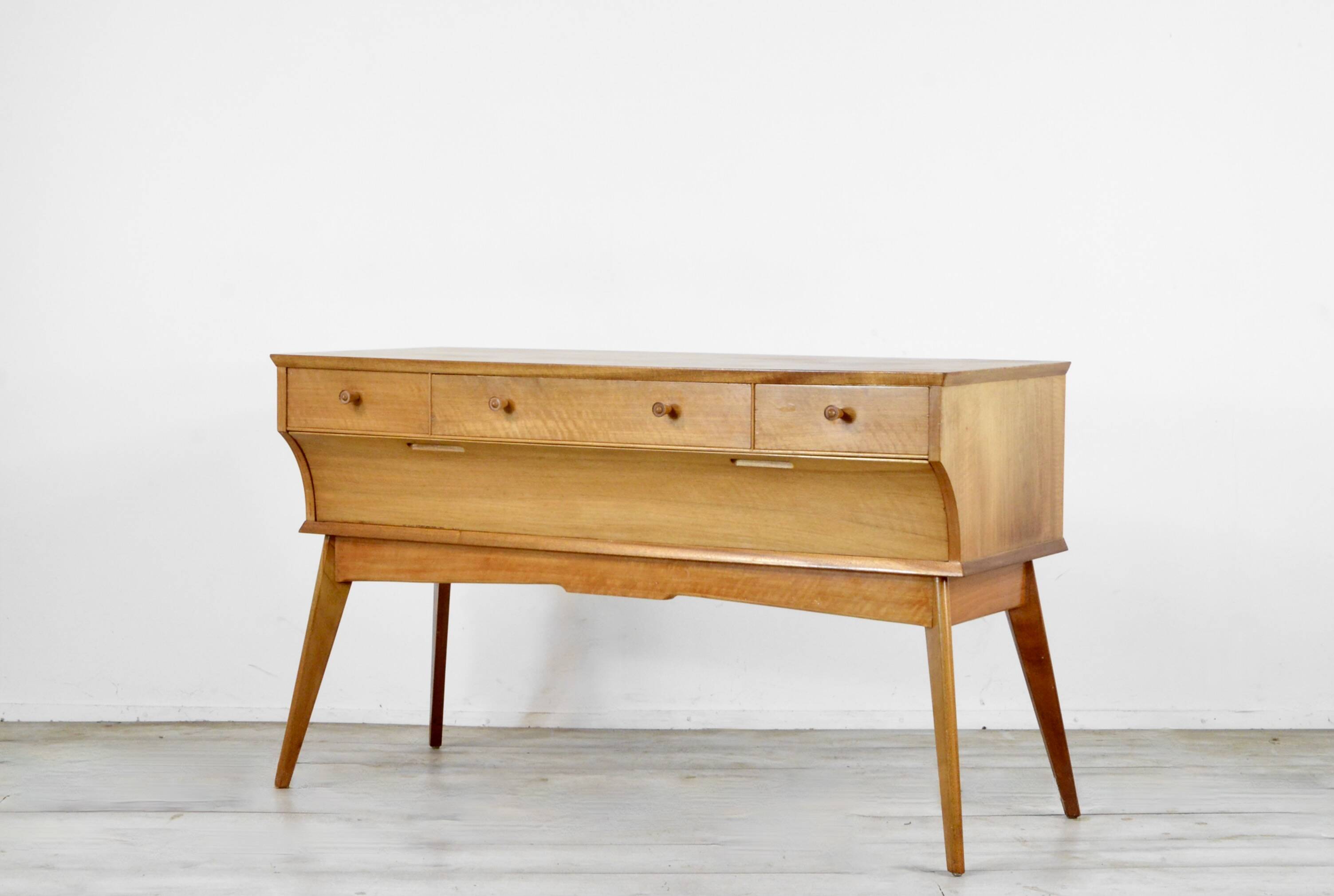 Midcentury Alfred Cox. Sideboard / Dresser In Walnut. Modern / Danish Style
