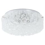Large Murano glass ceiling light Hillebrand, Germany, 1970s.