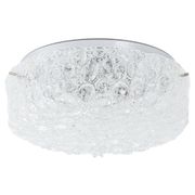 Plafonnier en verre Murano Hillebrand, Allemagne, années 1970