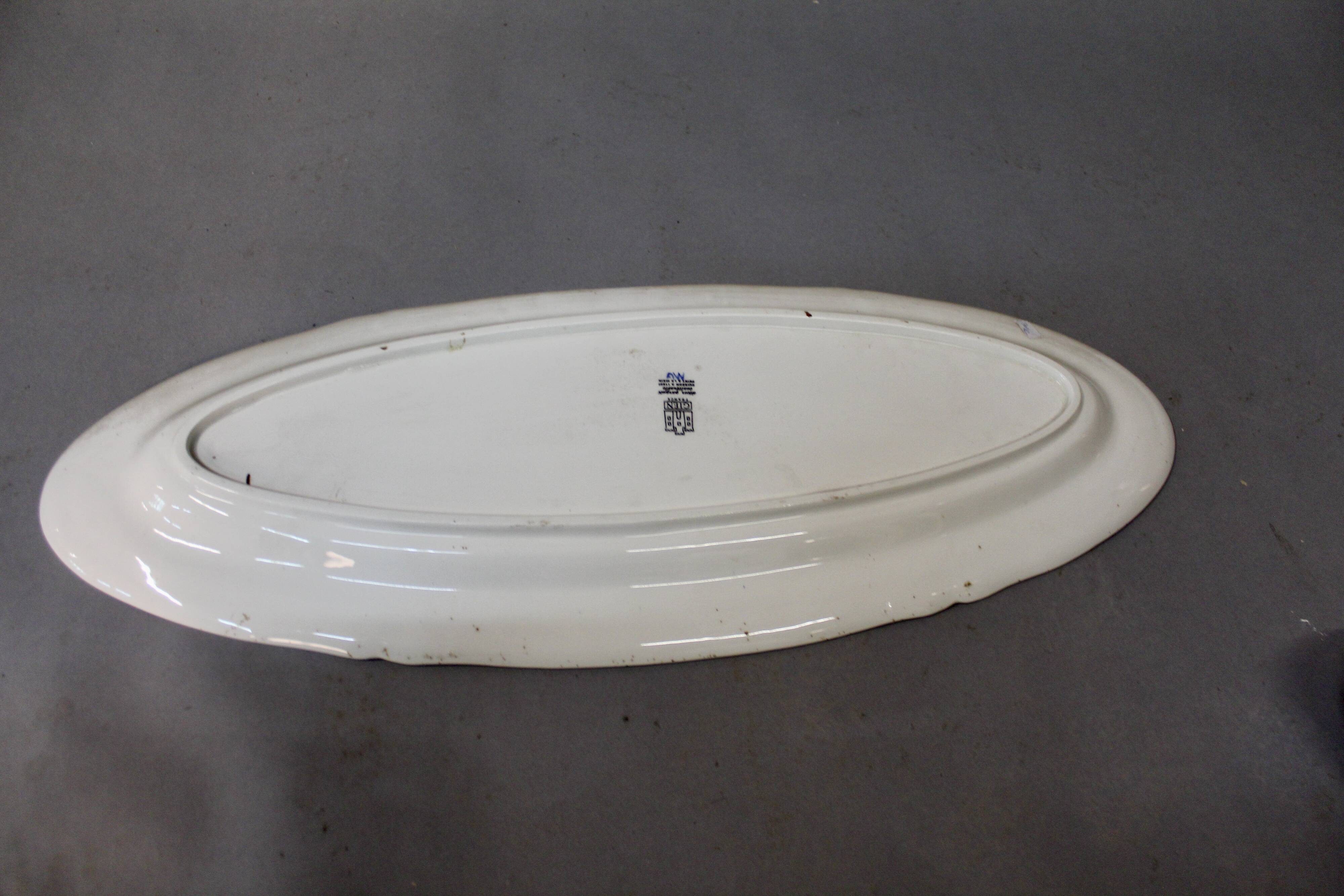 Gien earthenware serving dish