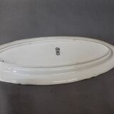 Plat de service en faience de Gien