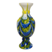 Murano glass vase Carlo Moretti vintage