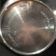 English Design Coffee and Tea Set, Picquot Ware, Brushed Aluminum, 1950