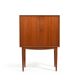 Teak Bar Cabinet with Harlekin Mirrors by Illum Wikkelsø