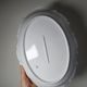 Antique deep dish in white Limoges porcelain, with rockwork relief.