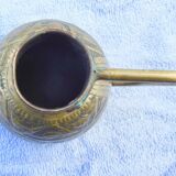 Copper pourer persian qajar calligraphy -islamic art