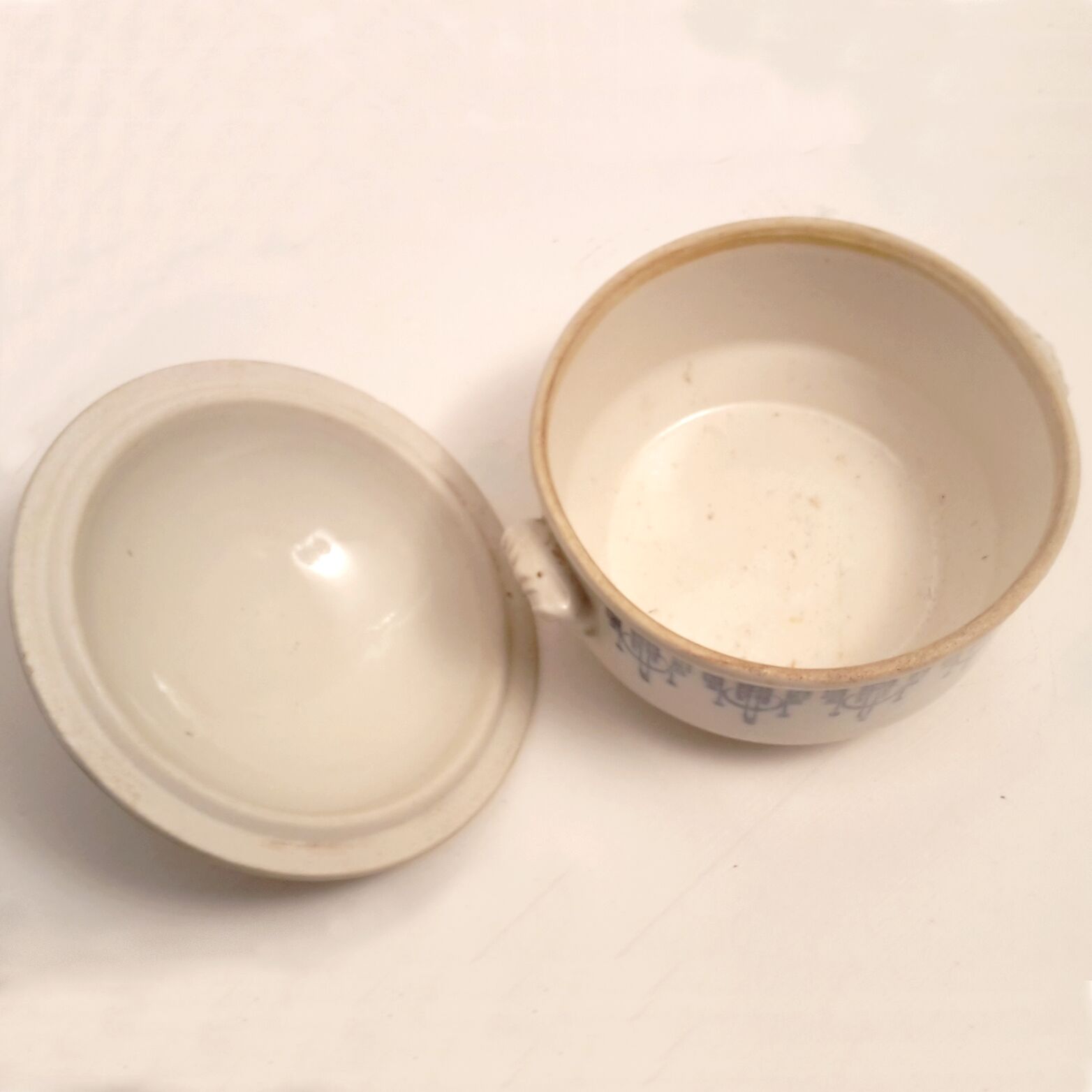 covered porcelain broth