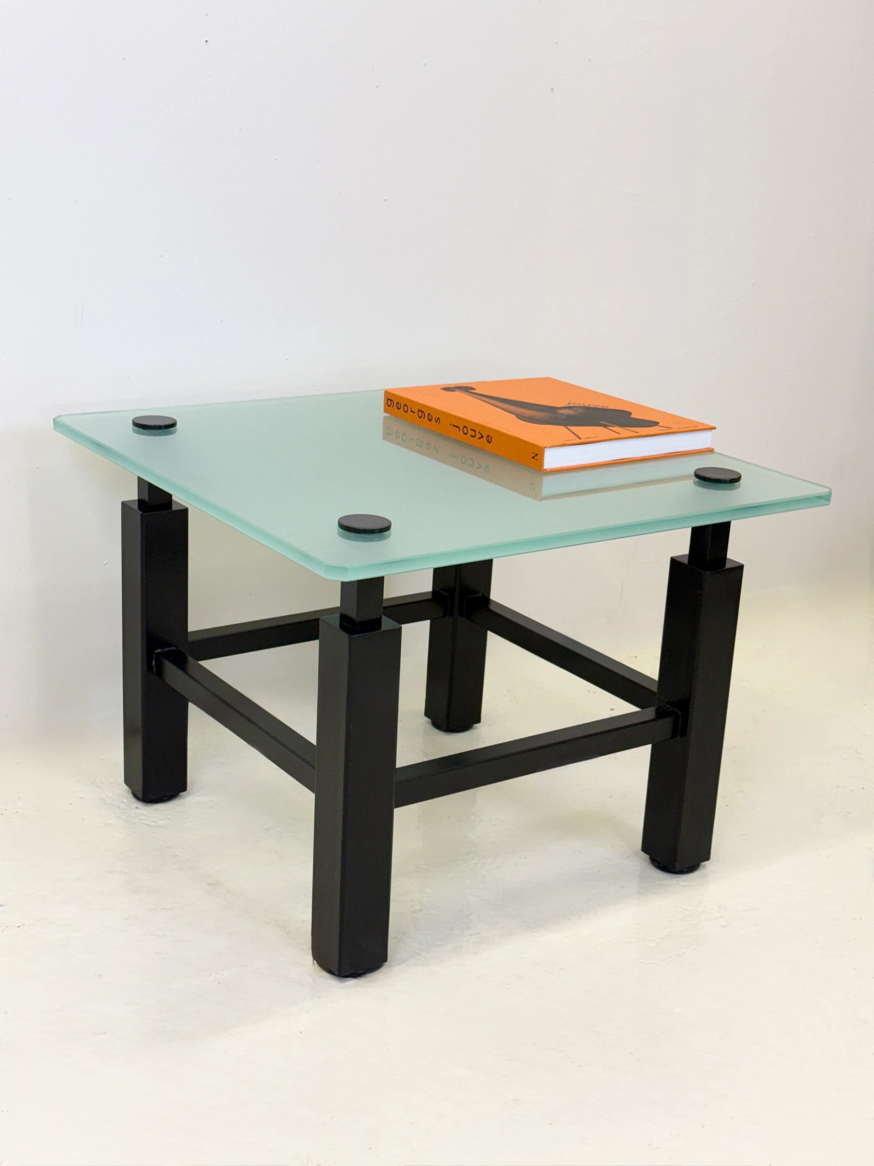 "Modernist" coffee table — France, 1980s