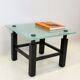 "Modernist" coffee table — France, 1980s