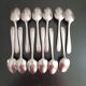 Set of 12 Christofle tablespoons in silver metal