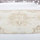 Small Vintage Geometric Wool Carpet sku 3218