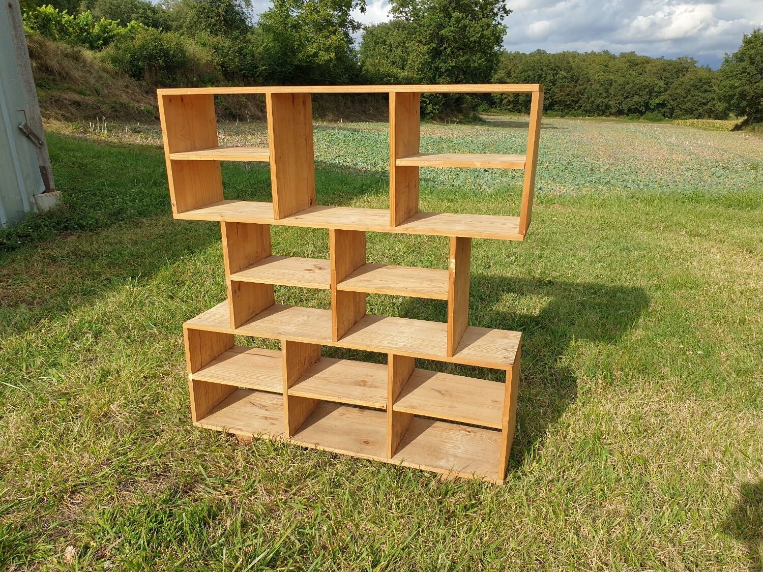 Claustra old piece of furniture workshop lockers