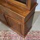 Victorian 19th-century mahogany two-body library