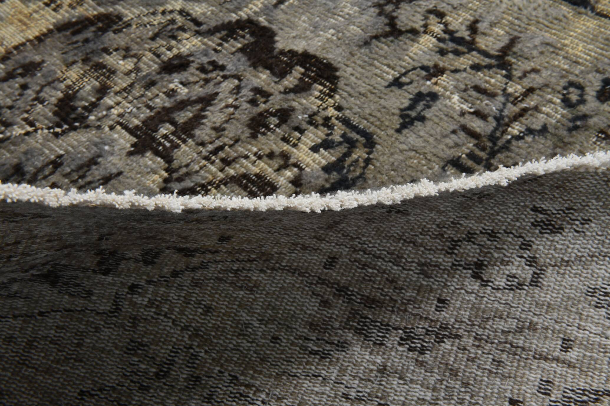 5x7 Persian Gray & Copper Oriental Style Persian Rug, 148x229Cm