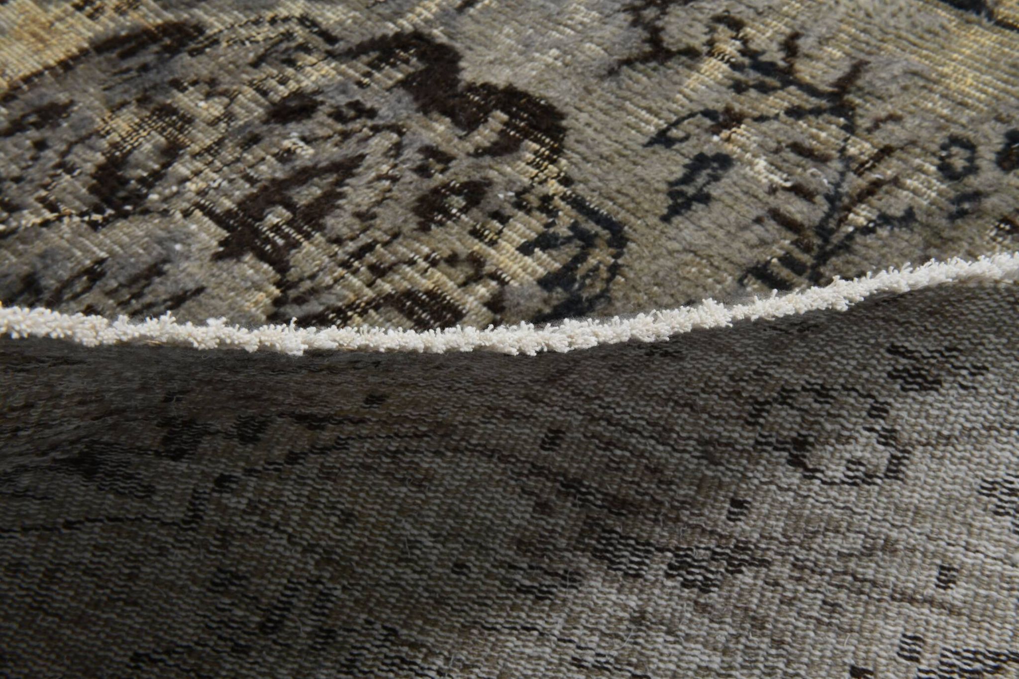 5x7 Persian Gray & Copper Oriental Style Persian Rug, 148x229Cm