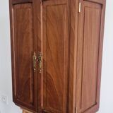 1950s handcrafted cabinet - Solid mahogany wood - Unique piece