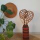 Ceramic floor vase 289-41 West Germany - vintage