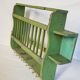 Old wall shelf - Burmese teak rack - 62.5 x 11.5 x 40 cm