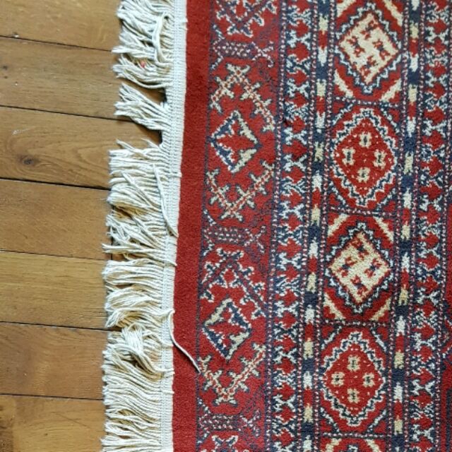 Mat pure wool oriental Red 145X240cm