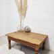 Wooden coffee table