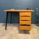 Vintage desk with winged drawers