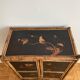 Original Victorian furniture in lacquered bamboo from the 19th century, chinoiserie