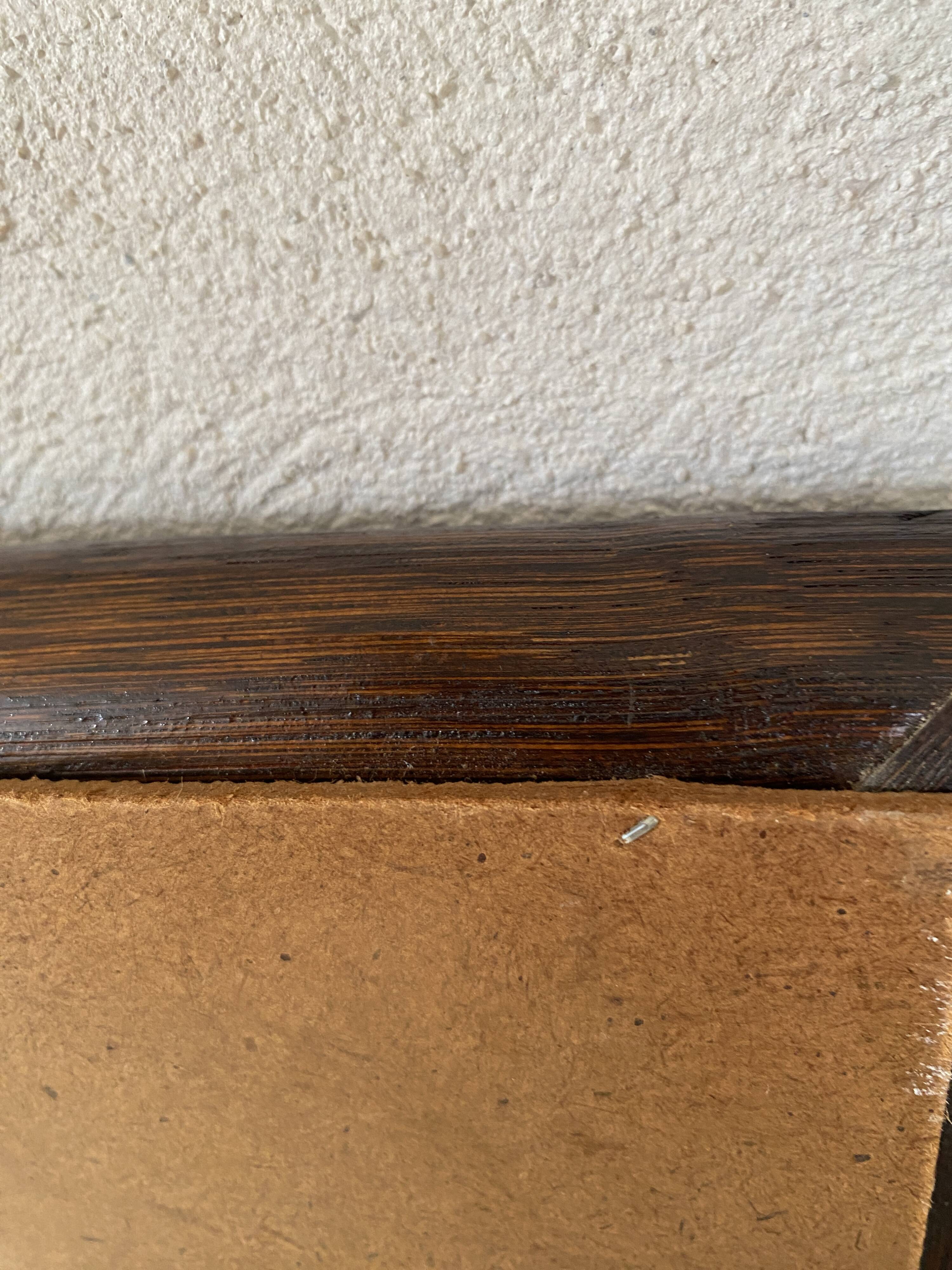 Wooden mirror 37x60 cm, 80s