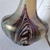 Large early 20th century Loetz Bohemia iridescent art glass vase