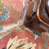 Louis XVI solid walnut dining table