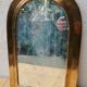 Brass mirror 45x29cm