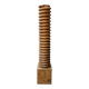 Show the carved wooden press – Decorative/industrial object