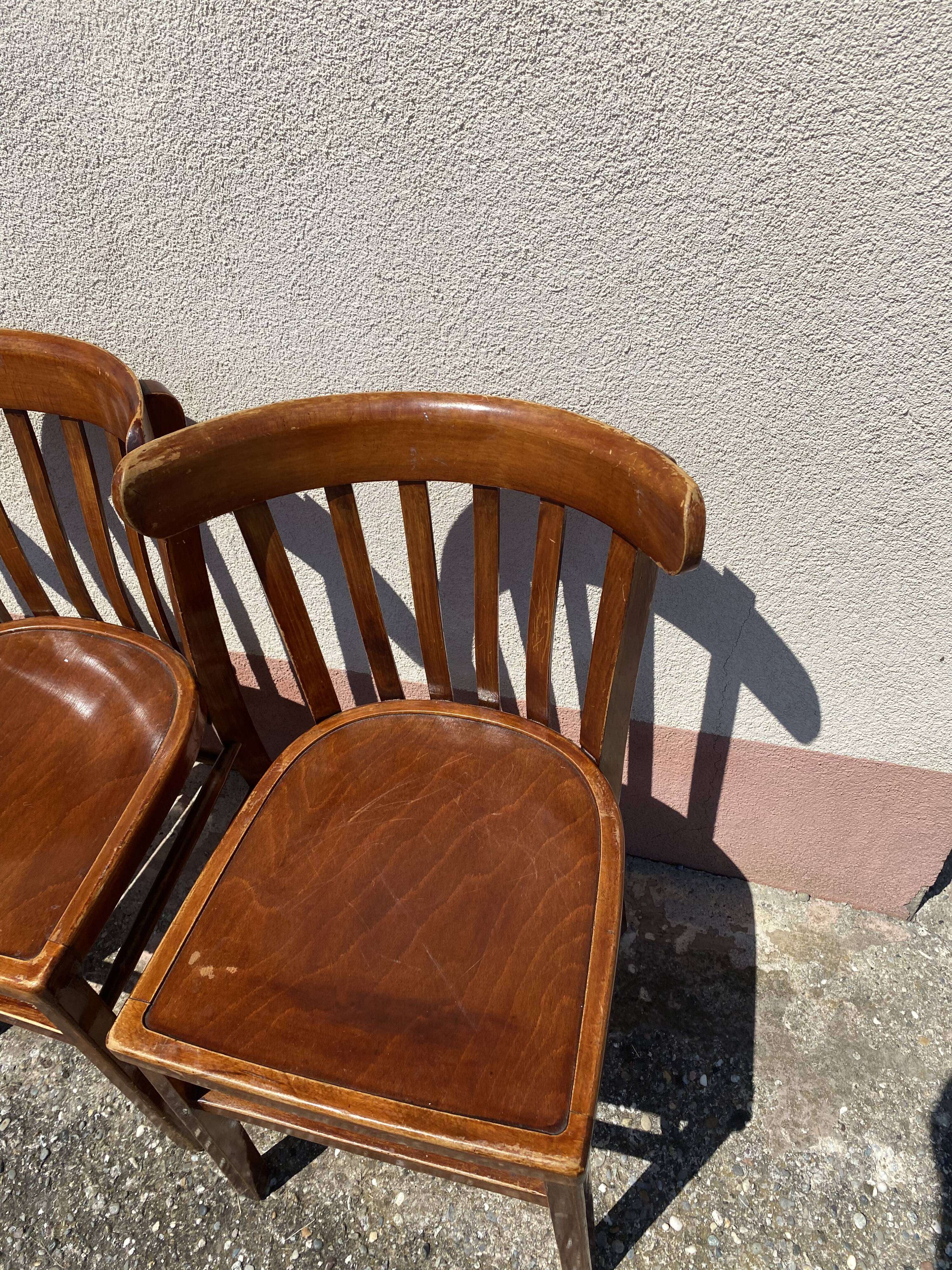 Vintage bistro chair chair from industrial bars