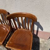 Vintage bistro chair chair from industrial bars