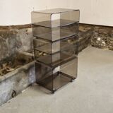 Bibliothèque étagère modulaire plexiglass