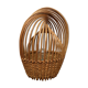 Vintage rattan lamp