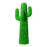 Green Cactus Coat Hanger by Gufram - Flexible Polyurethane Design