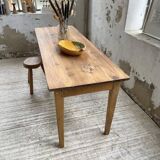 2m pine farm table