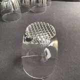 Large glasses (9) - Mid-century modern - Crystal