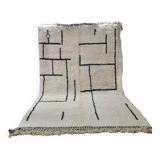 Handmade wool Berber rug 300X200 cm