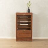 Unique Art Deco tambour cabinet from the 1930s