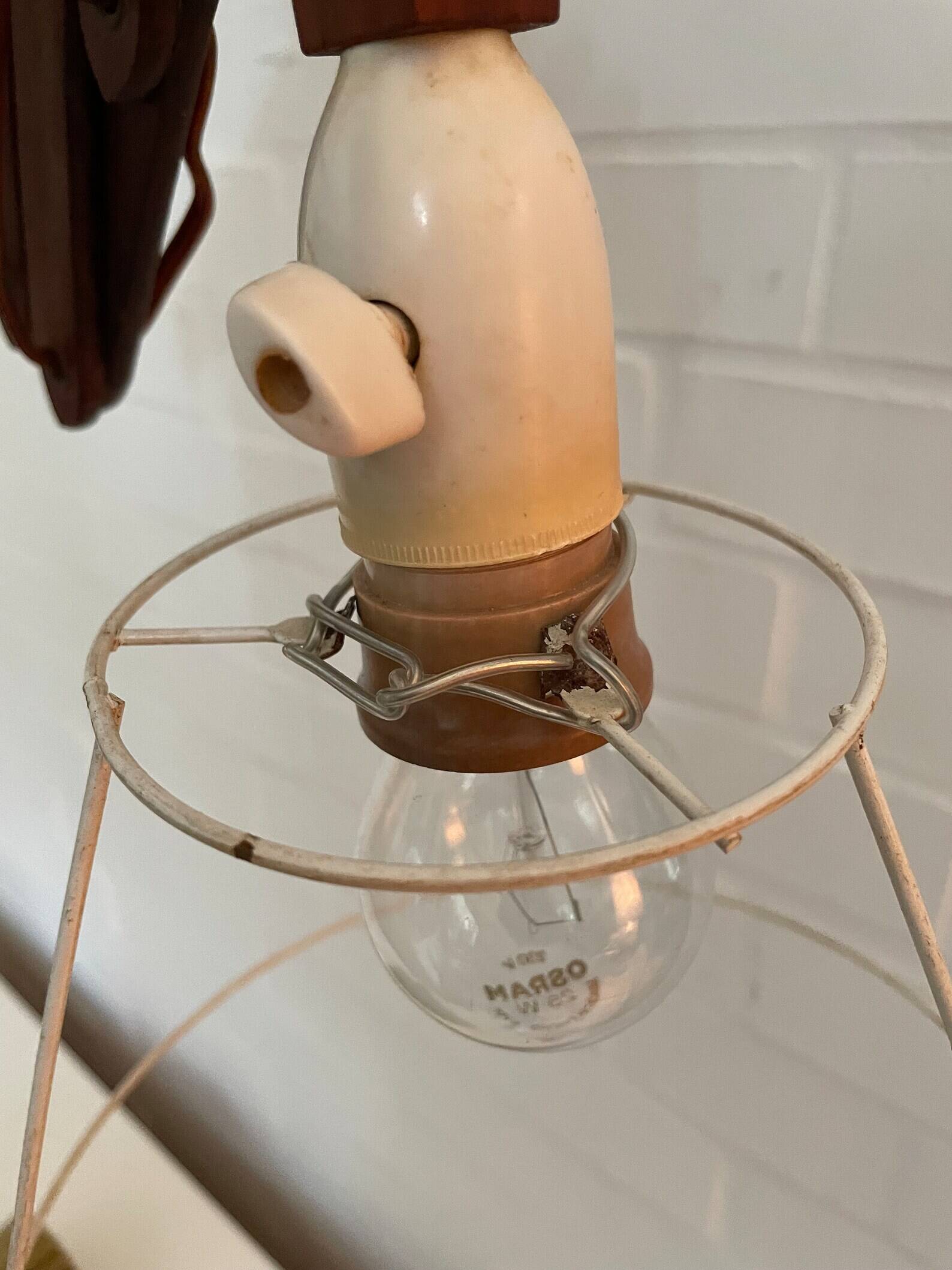 70s Danish vintage scissor lamp