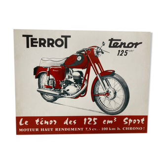 Terrot Advertising Plate